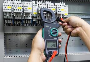 Electric tester multimeter photo