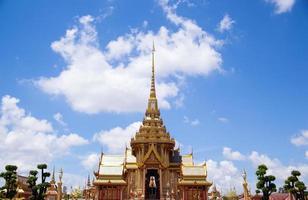 Buddhist temple in Thailand photo