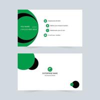 minimalist business card vector