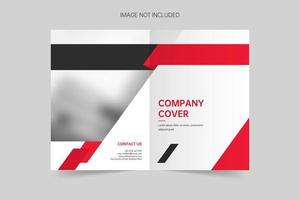 Creative brochure cover vector template