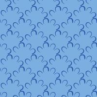 Vector seamless pattern, texture background. Hand drawn, blue colors.