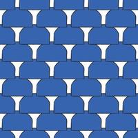 Vector seamless texture background pattern. Hand drawn, blue, black, white colors.