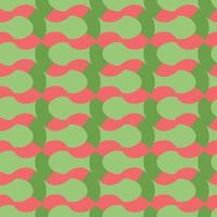 Vector seamless pattern, texture background. Hand drawn, red, green colors.