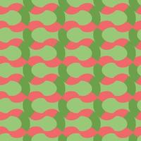 Vector seamless pattern, texture background. Hand drawn, red, green colors.