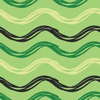 Vector seamless texture background pattern. Hand drawn, green, black colors.