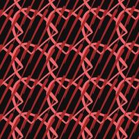 Vector seamless pattern, texture background. Hand drawn, red, black colors.