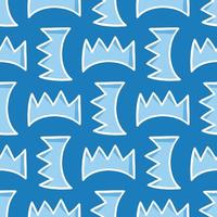 Vector seamless texture background pattern. Hand drawn, blue, white colors.