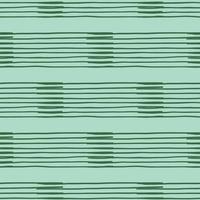 Vector seamless texture background pattern. Hand drawn, green colors.