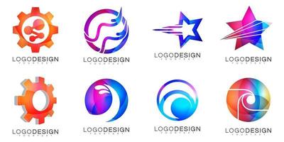 diseño de logotipo vectorial minimalista moderno vector