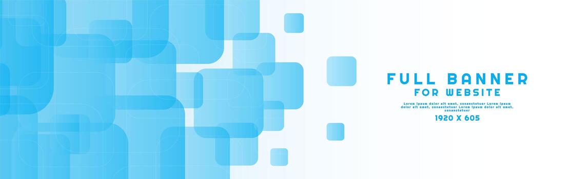 Modern art geometric square shape banner design abstract pattern line style vector