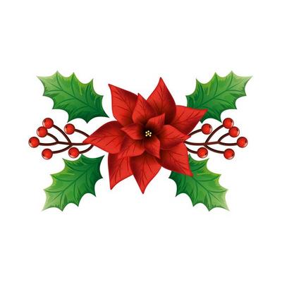 Christmas Flower Vector Art, Icons, and Graphics for Free Download