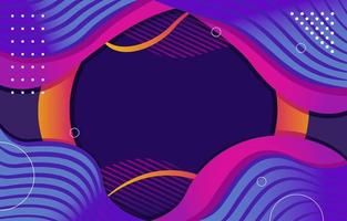 The Gradient of Waving Geometric vector