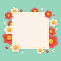 Spring Flower Background vector