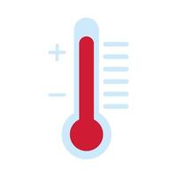 Isolated thermometer instrument vector design