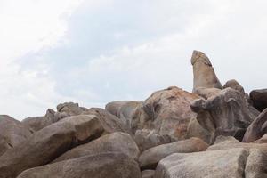 rocas del abuelo en tailandia foto