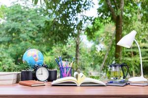 Workstation outside at daytime photo