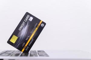 Black credit card photo