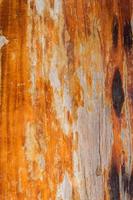 primer plano de la mesa de madera para textura y fondo foto