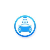 car wash, vector logo icon