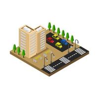 Isometric Office and Corporate Building vector