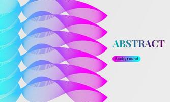 Abstract background vector with dynamic waves