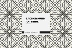 Geometric Square and Diamond Pattern vector