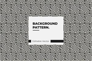 Interlocking Square Pattern vector