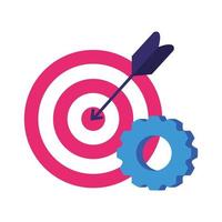 Isolated target and gear vector design