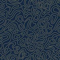 Topographic seamless pattern. vector