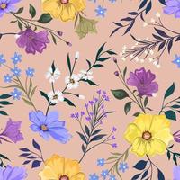 Floral seamless pattern. vector