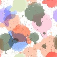 abstract repeat pattern with splash paint concept vector