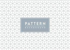 Cube Pattern Background Textured Vector Design
