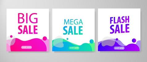 Sale Template Design vector