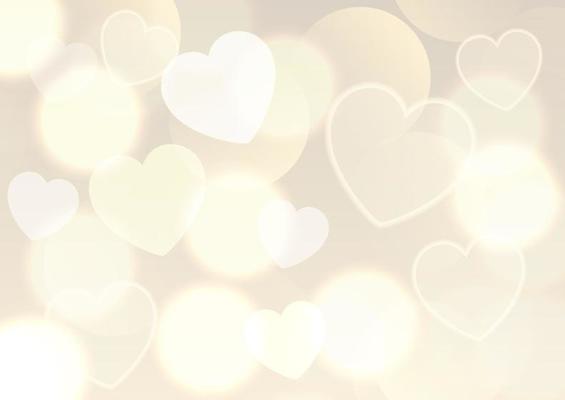 Bokeh Vector Valentine's Day Background