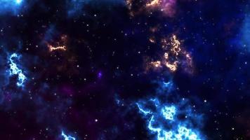 animation de la galaxie aurore video