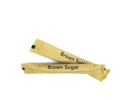 Brown sugar packets photo