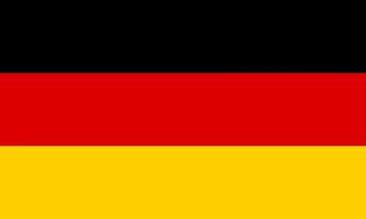Flag of Federal Republic of Germany.