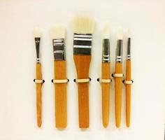 Set of brushes photo