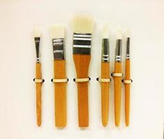 Set of brushes photo