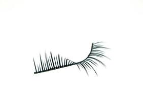 Curved false eyelash photo