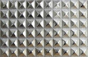 Silver metal pattern photo