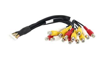 Automotive wiring bundle photo