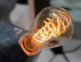 Close-up of lightbulb photo