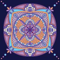 Colorful Mandala background vector