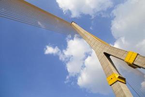 puente rama viii en bangkok, tailandia foto