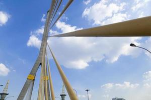 puente rama viii en bangkok, tailandia foto