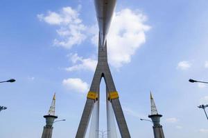 Rama VIII Bridge in Bangkok, Thailand photo