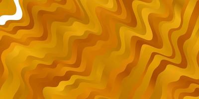 Light Orange vector texture with wry lines.