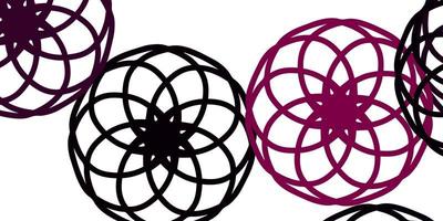 Light Purple vector layout with circle shapes.