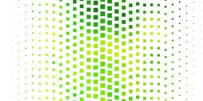 Light Green, Yellow vector texture in rectangular style.